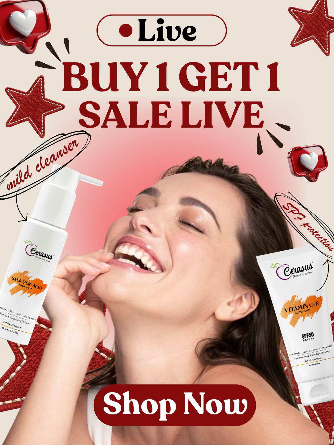 BUY 1 GET 1 SALE